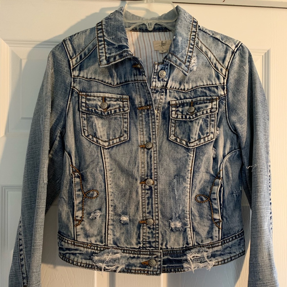 “Lost” Denim Jacket